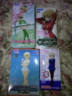 ガールズ&パンツァー ダージリン フィギュア 4体セット