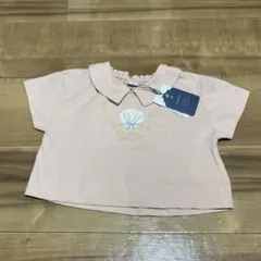 バースデイ Cottoli コトリ シェル 襟付き Tシャツ ピンク タグ付き