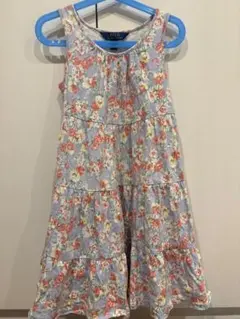 美品！POLO RALPH LAUREN 花柄ノースリーブワンピース S/P