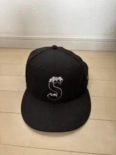 New Era 59FIFTY supreme snowキャップ Sロゴ