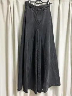 SLY ワイドデニム　グレー