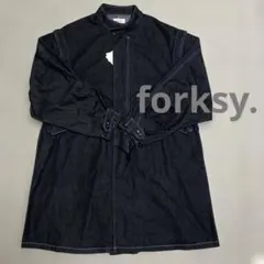 forksy. ２WAYデニムモッズコート/ベスト