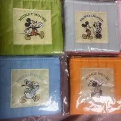 ミッキー・ミニー・ドナルド ポーチセット