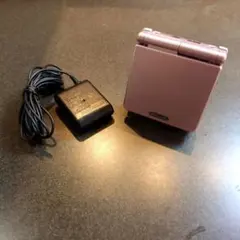 【メンテ済み】ゲームボーイアドバンスSP パールピンク 充電器付き