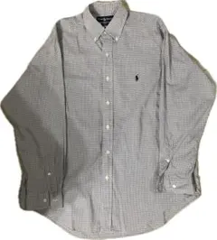 90s 【Ralph Lauren】チェック柄長袖シャツYarmouth