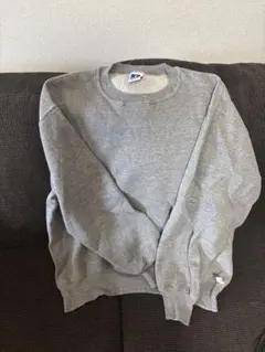 [美品]　90s ラッセルアスレチック　無地スウェット　クルーネック　USA製