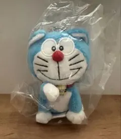 ドラえもん カムカムキャットフードを食べた猫 マスコットキーチェーン