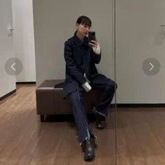 アメリ CENTER CUT OFF STRAIGHT DENIMのサムネイル