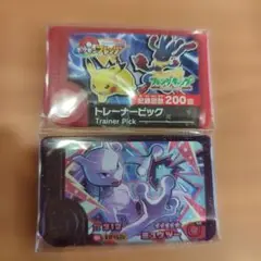 ポケモンフレンダフレンダキャンプ限定トレーナーピックとミュウツー