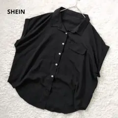 SHEIN 半袖シャツ ブラック　4XLサイズ