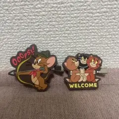 J*⭐様 トムとジェリー　ヘアピン　前髪クリップ　セット