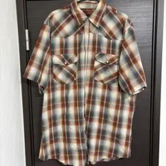 ウェスタンシャツ 半袖シャツ vintage