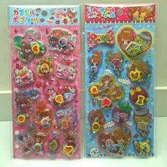 国内正規品　カプセルポップシール　シャカシャカシール　アニマル　平成レトロ