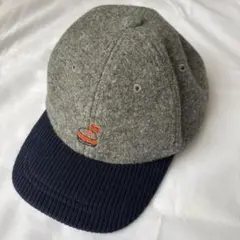 【美品】DILASH 冬素材キッズキャップ