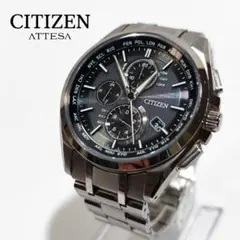 シチズン アテッサ/エコドライブ/電波ソーラー腕時計/稼働品/匿名配送