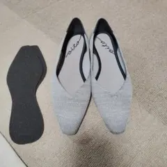 【未使用】 Oito 通気性 洗える 速乾 軽量 パンプス 日本製 23.5cm