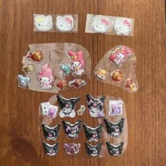 ボンボンドロップ風シール　3Dシール クロミ ハローキティ マイメロディ