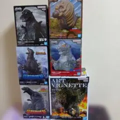 ゴジラ フィギュア 6種セット モスラ　メカゴジラのサムネイル