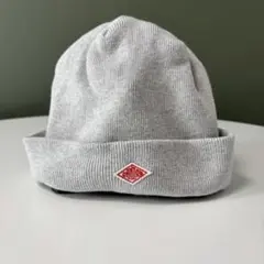 グレー ニット帽 ビーニー　ファッション　古着　ストリート