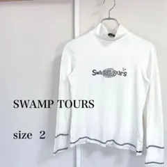 SWAMP TOURS タートルネックシャツ size 2(Ｍ) ゴルフウェア