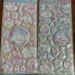 Cinnamoroll 立体シール 2シートセット