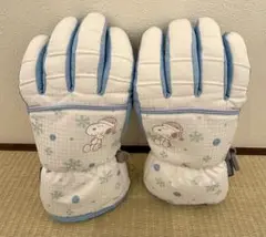 【SNOOPY】子ども用 雪遊び手袋/JSサイズ/ドローコード付