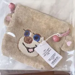 (新品未開封)ラブラリーフェイラー ドアップテディガール 耳付き巾着