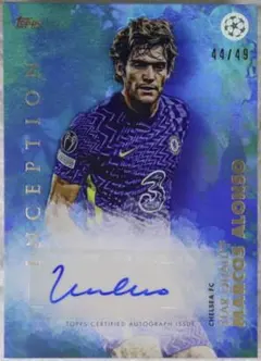 【マルコス・アロンソ】49枚限定直筆サインカード Topps INCEPTION
