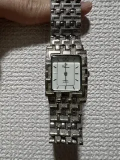 【最終お値下げ】時計　シルバー