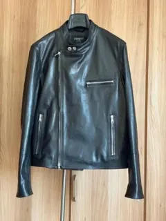 新品 EMMETI エンメティ Wレザーライダース ジャケット 定価16万円54のサムネイル