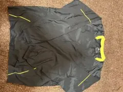 ピステ・ウィンドブレーカー 黒/黄色 上下セット