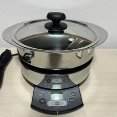 ひらやま蒸し器 低温スチーミング電気鍋 本体 未使用 - メルカリ