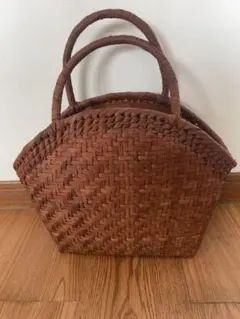 信州安曇野の山葡萄かごバック。里山手仕事。 - メルカリ