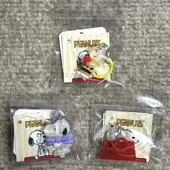 スヌーピー　オーロラめじるしチャーム　ミニチャーム 3種類セット