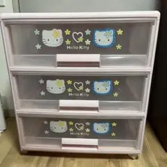 平成レトロ　ハローキティ　テレビ台　ビデオ　飾り棚　カオハナ　1999年 平成レトロ ハローキティ テレビ台 ビデオ 飾り棚 カオハナ 1999年
