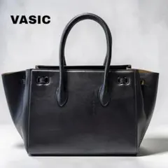 VASIC ヴァジック GABI MINI トートバッグ 黒 A4収納　極美品のサムネイル