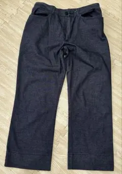 値下げでお買い得！！　ワールド パイウエストデニム アンクルパンツのサムネイル