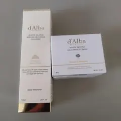 d'Alba　クリーム&洗顔フォームセット