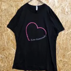 【M】トップス　海外古着 グラフィック Ｔシャツ 黒・ブラック
