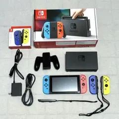 Nintendo Switch 本体 ネオンブルー/ネオンレッドのサムネイル