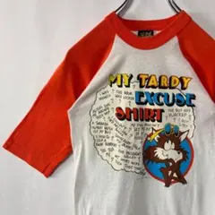 USA製　キッズ　ラグランTシャツ　シングルステッチ　ヴィンテージ　古着