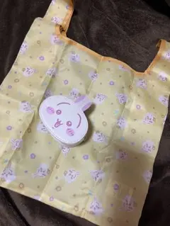 ちいかわ　しまむら　アベイル　エコバッグ　うさぎ　収納ケース付　ポーチ付