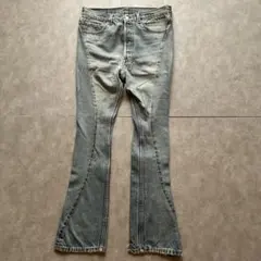 ギャラリーデプト levis リーバイス リメイク 1点物 フレア デニム 