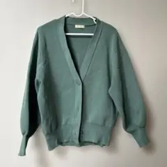 earth カーディガン ミントグリーン