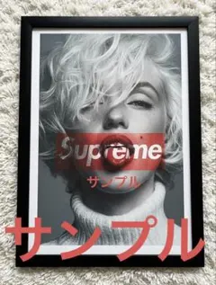 106 アートポスター　アメリカンレトロ　パロディ　額付きのサムネイル