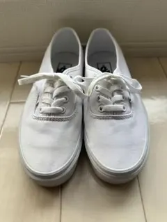 VANS ホワイト レディース スニーカー 24cm
