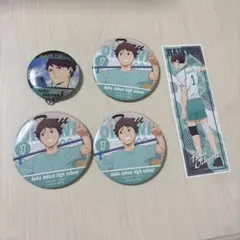 新品未使用】ハイキュー 及川徹 主将 缶バッジ ジャンプフェスタ2021