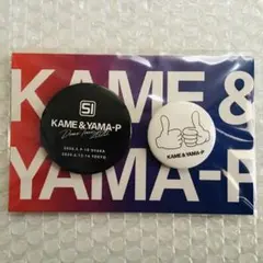 亀と山P 缶バッジ