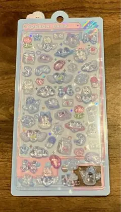 正規品　ボンボンドロップシール　オリジナル　クーリア　みずいろボンボン