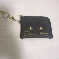 猫の顔 パスケース・定期入れ